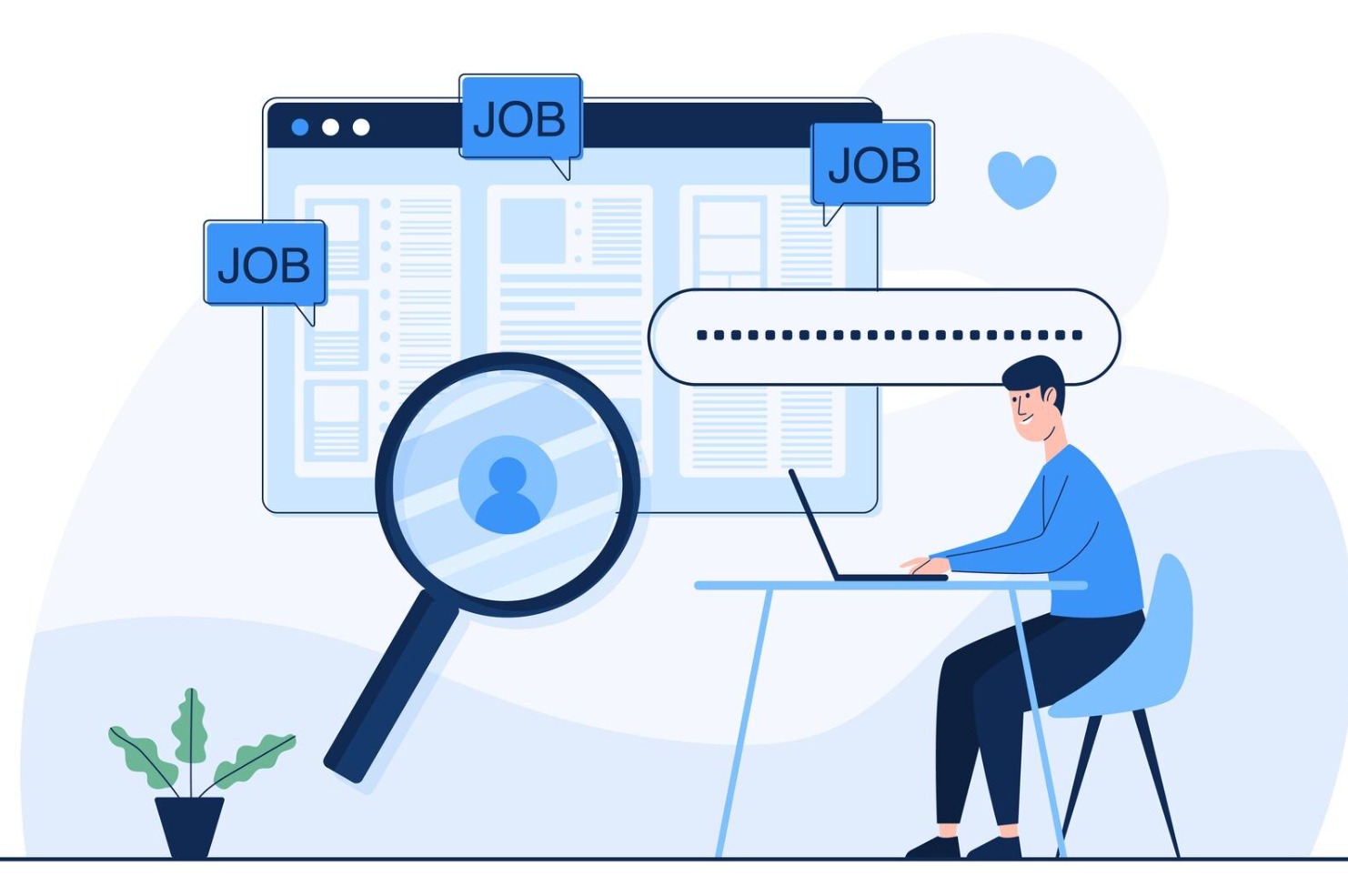 HireHub Illustration